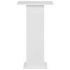 vidaXL Bar Table White 60x60x110 cm