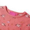 Kids' Pyjamas with Long Sleeves Old Pink 116