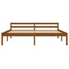 vidaXL Bed Frame without Mattress Honey Brown Solid Wood 160x200 cm (283212+321987)