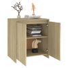 vidaXL Sideboard Sonoma Oak 70x41x75 cm Engineered Wood