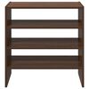 vidaXL Shoe Racks 2 pcs Stackable Brown Oak 60x30x30.5 cm