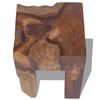 vidaXL Stool Solid Teak Wood