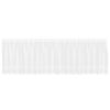 vidaXL Lace Curtain White 500 x 120 cm Polyester