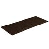 vidaXL Stair Mats Self-adhesive 15 pcs 60x25 cm Brown Rectangular
