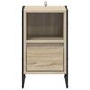vidaXL Bedside Table Sonoma 39.5 x 30 x 50 cm Engineered Wood