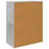 vidaXL Sideboard Concrete Grey 60x30x75 cm Engineered Wood