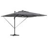 vidaXL Roma Parasol Anthracite 286 x 285 x 270 cm
