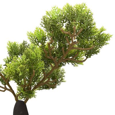 vidaXL Artificial Cypress Bonsai with Pot 60 cm Green
