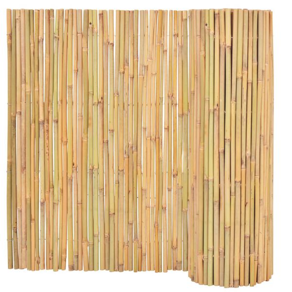 vidaXL Bamboo Fence 300x100 cm