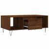 vidaXL Coffee Table Brown Oak 90x50x36.5 cm Engineered Wood