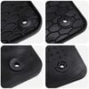 vidaXL Car Mat 4 pcs Black suitable for Seat ATECA 2016- Rubber
