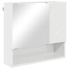 vidaXL Bathroom Furniture Set 5 pcs High gloss white Engineered wood