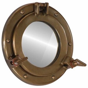 vidaXL&nbsp;Porthole Mirror&nbsp;Wall Hanging&nbsp;&Oslash;23 cm&nbsp;Aluminium and Glass
