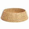 vidaXL Christmas Tree Collar Round Natural Dia. 90 x 28 cm