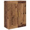 vidaXL Wall-mounted Cabinet 2 pcs Old Wood 69.5 x 34 x 90 cm
