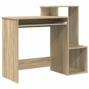 vidaXL Desk Sonoma Oak 106 x 41 x 88.5 cm Engineered Wood
