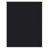 vidaXL Outdoor Roller Blind UV Protection Black 160 x 230 cm (W x H)