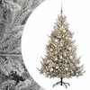vidaXL Artificial Christmas Tree with Bauble 180 cm 300 LEDs