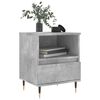vidaXL Bedside Cabinet Concrete Grey 40x35x50 cm Engineered Wood