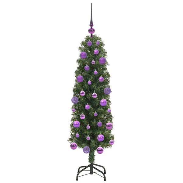 vidaXL Artificial Christmas Tree with 150 LEDs with Stand Green 120 cm