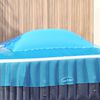 vidaXL Winter Pool Pillow Blue 460 x 230 x 160 cm PVC