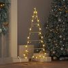 vidaXL Metal Christmas Tree for Decoration Black 90 cm
