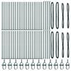vidaXL Fence Post Other 52 pcs Grey 3.2 x 3.2 x 83.5 cm Steel