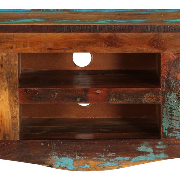 vidaXL TV Cabinet 120x30x40 cm Solid Reclaimed Wood