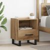 vidaXL Bedside Cabinet Artisan Oak 40 x 35 x 47.5 cm Engineered Wood