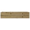 vidaXL Garden Planter 110x40x23 cm Impregnated Wood Pine