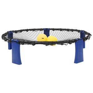 vidaXL Roundnet Set of 3 Balls and Extra Pump &Oslash;90x20 cm