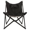 Lesli Living Butterfly Chair Aztec 70x81.5x98 cm Black and White