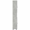 vidaXL Bathroom Cabinet Set TULUM Concrete Grey 37 x 31.5 x 203 cm