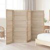 vidaXL Cabinet Door with Door 4 pcs Natural 140.5 x 59.5 x 2.1 cm
