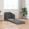 vidaXL Folding Sofa Bed Dark Grey 65 x 80 x 83 cm Fabric