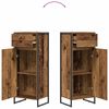 vidaXL Bathroom Cabinet Old Wood 40 x 30 x 100 cm Engineered Wood