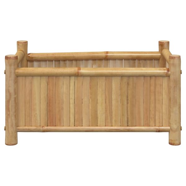 vidaXL Planter 50x30x25 cm Bamboo