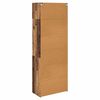 vidaXL Storage Cabinet Old Wood 80 x 42.5 x 225 cm Engineered Wood