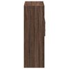 vidaXL Highboard Brown Oak 80x42.5x124 cm Engineered Wood