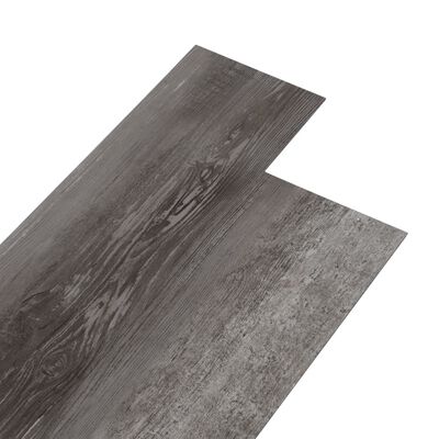 vidaXL PVC Flooring Planks 4.46 m² 3 mm Self-adhesive Striped Wood