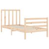 vidaXL Bed Frame without Mattress 90x200 cm Solid Wood Pine