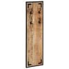 vidaXL Coat Rack 35x8x110 cm Solid Rough Wood Mango