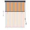 vidaXL Outdoor Roller Blind 120x250 cm Yellow and Blue