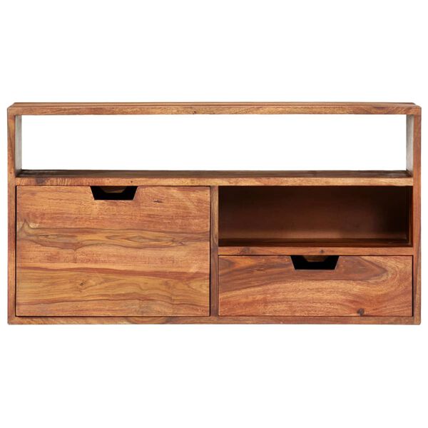 vidaXL TV Cabinet 80x30x42 cm Solid Wood