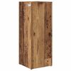 vidaXL Umbrella Stand Old Wood 25 x 24.5 x 64 cm Engineered Wood