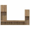 vidaXL TV Cabinet 4 pcs Artisan oak Engineered wood