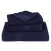 vidaXL Guest Towels "FROGN" 4 pcs Navy Blue 30x50 cm 360 gsm