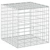 vidaXL Gabion with 3.5 mm Wire and 5x10 cm Mesh 50x50x50 cm