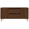 vidaXL TV Cabinet Brown Oak 102x44.5x50 cm Engineered Wood
