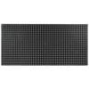 vidaXL Doormat | Black | 100% Rubber | 100x200 cm | Doormat | Rectangular